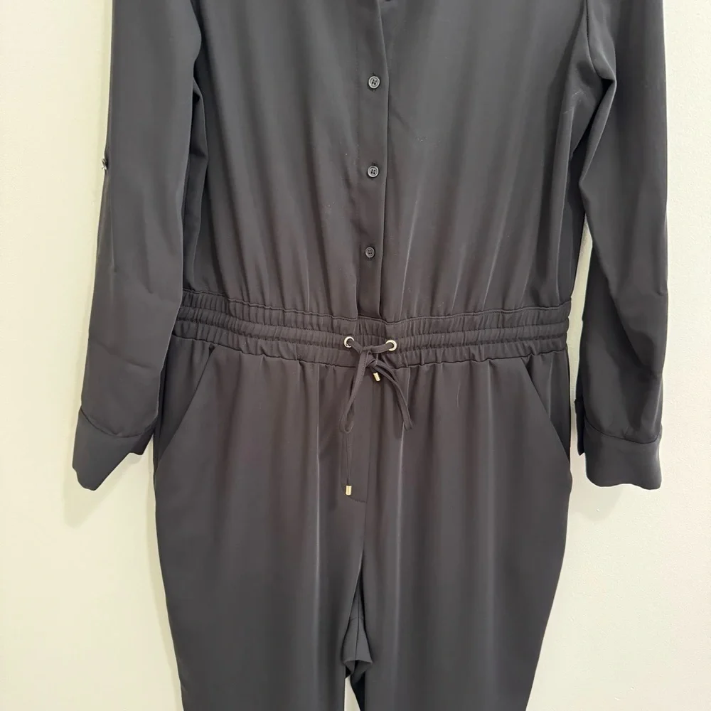 Alex Marie Black Long Sleeve Jumpsuit